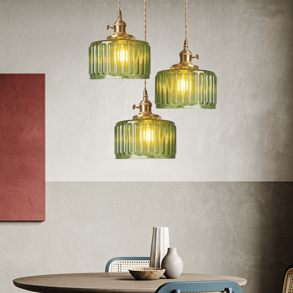 Vintage-stil glaspendel