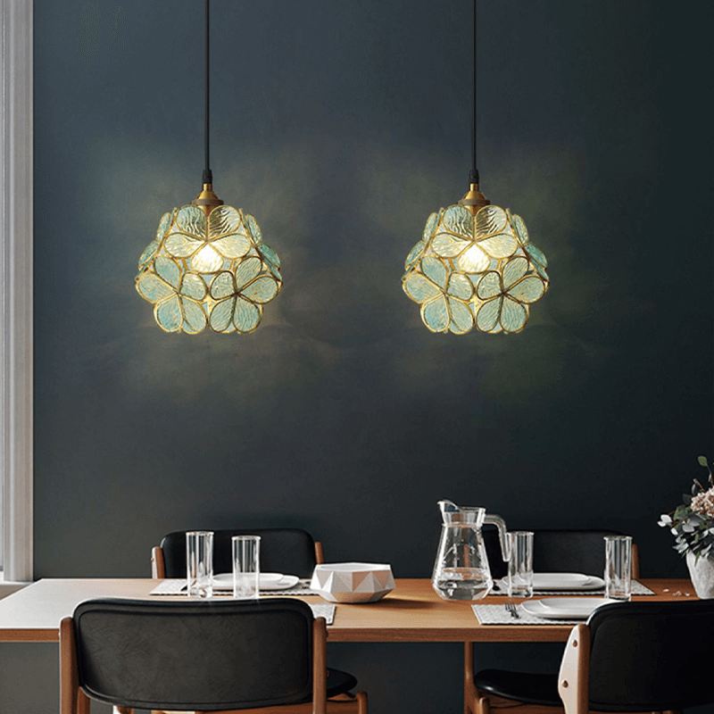Moderne glas krone pendel – Nordisk stil