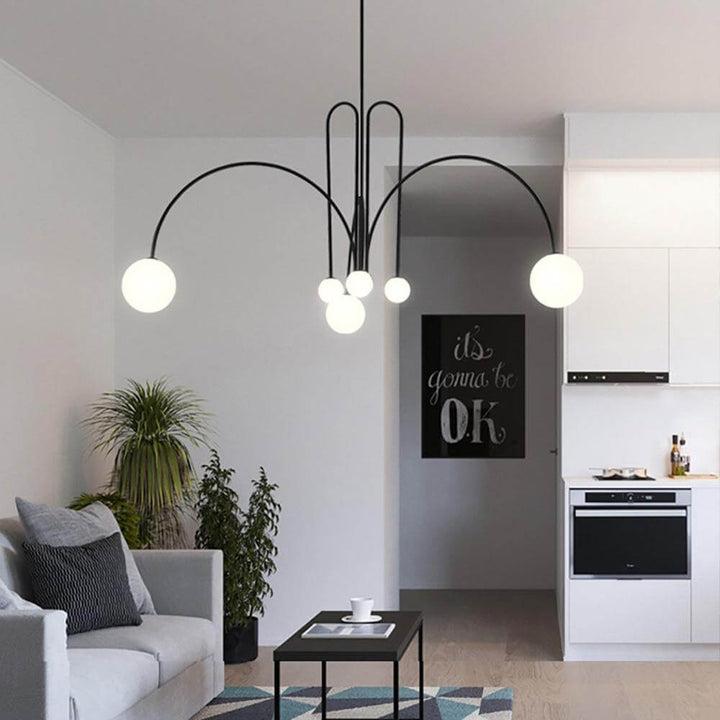 Moderne pendellampe - boligindretning