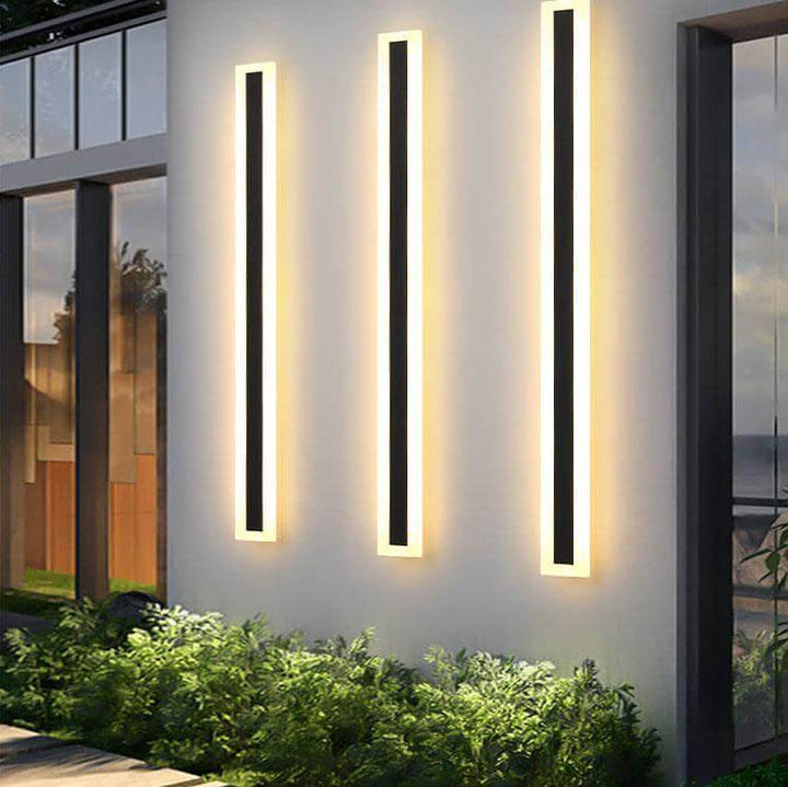 Moderni LED-seinävalaisin ulkokäyttöön