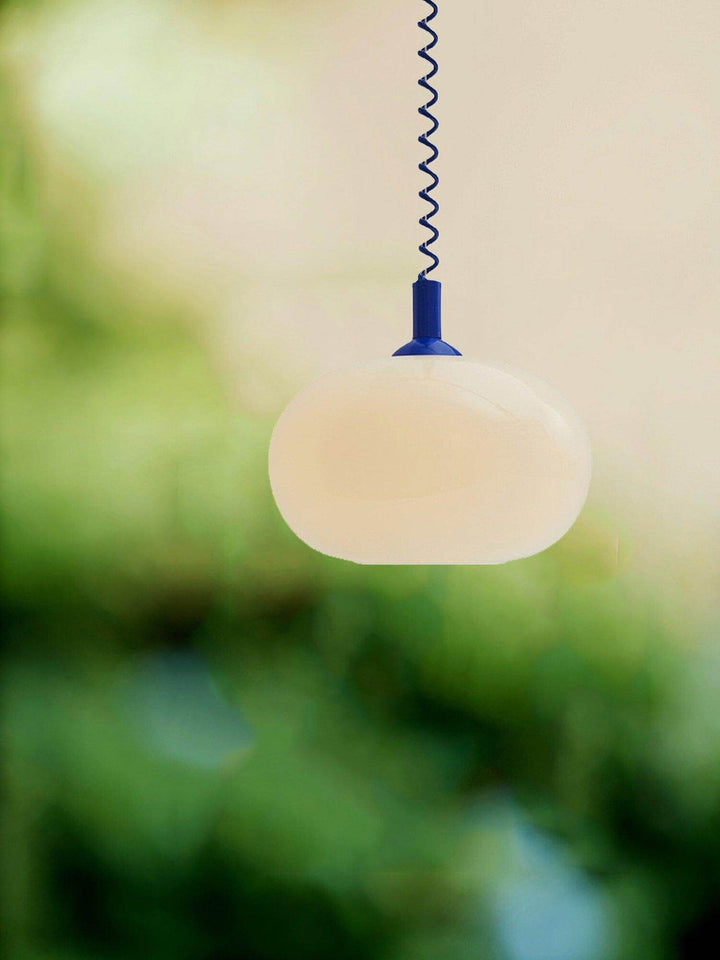 Moderne pendellampe, gul