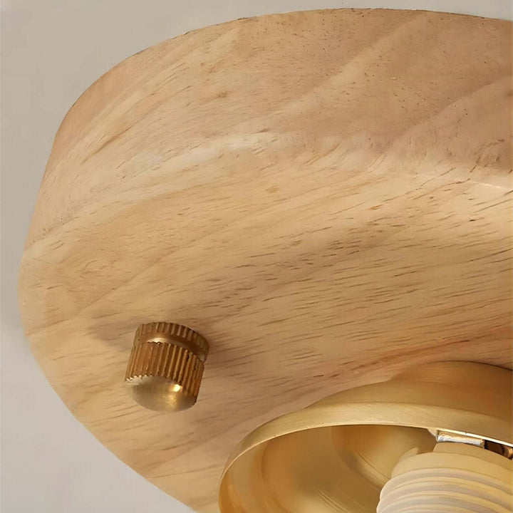 Hyggelig pæreformet loftslampe