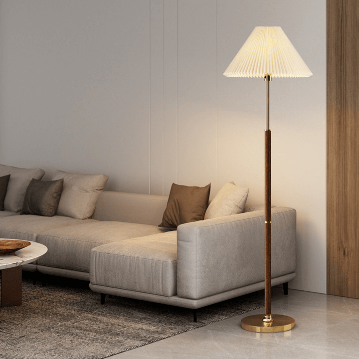 Moderne Rispapirlampe - Gulvlampe