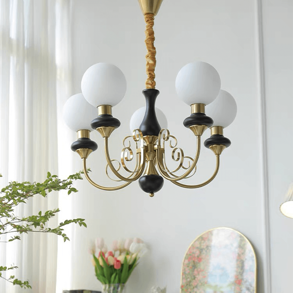 Moderne kreativ Onyx loftslampe