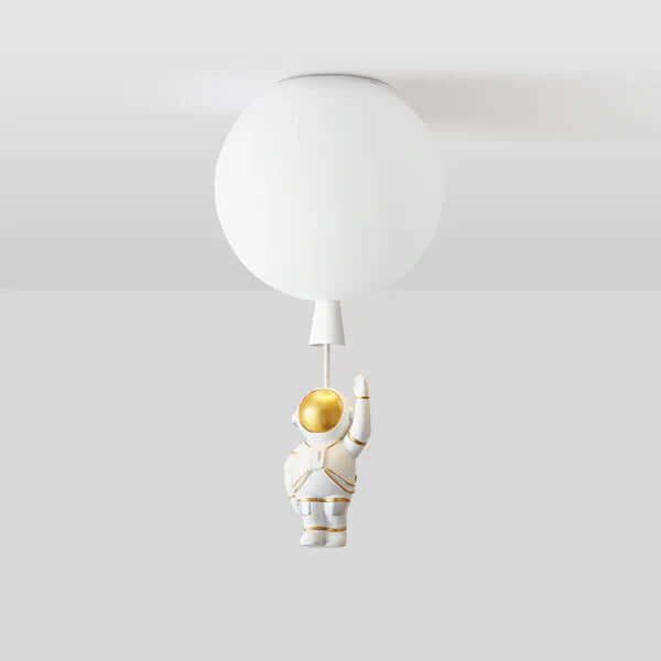 Moderne Måne/Astronaut LED Loftlampe