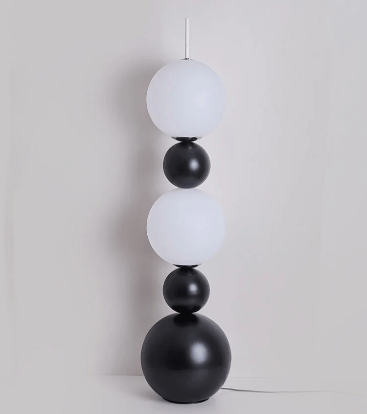 Moderne gulvlampe - Naturligt design