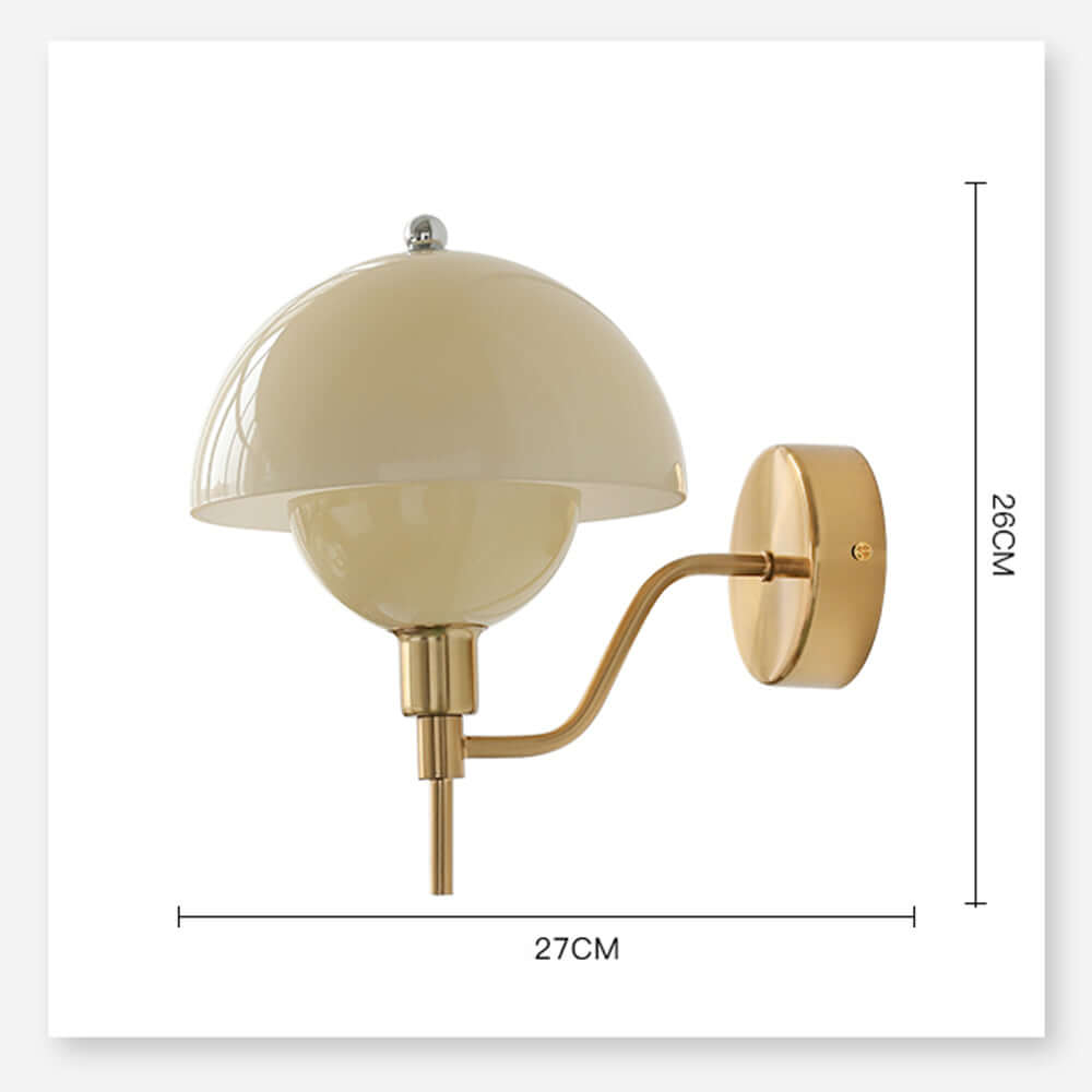 Applique Murale Champignon À La Crème
