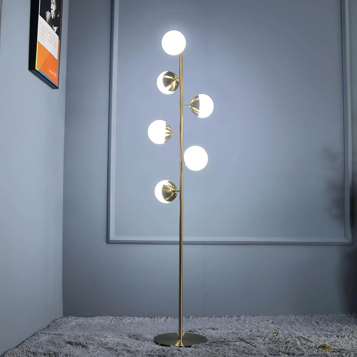 Doppler LED-trælampe