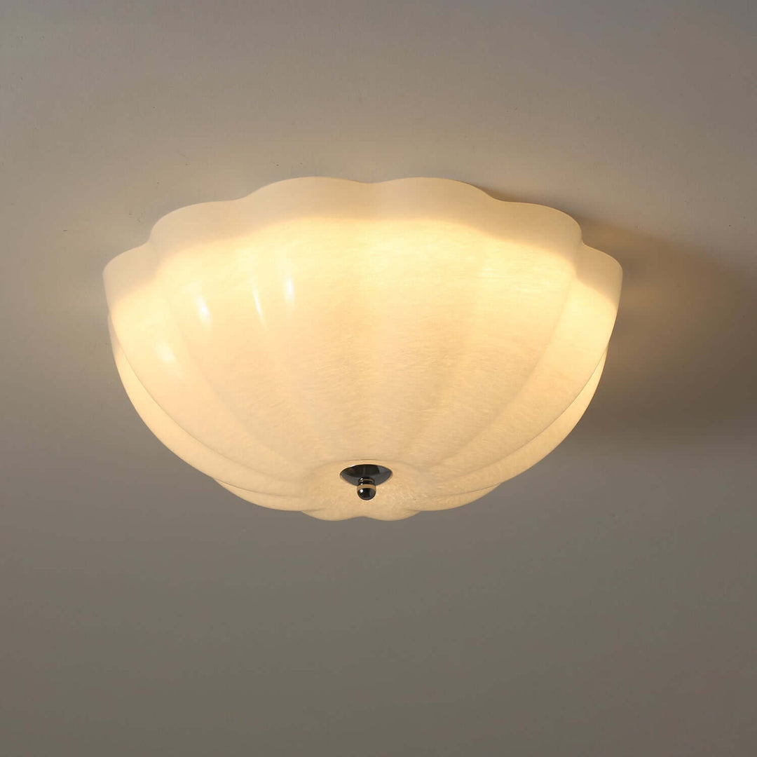 Moderne Opal Glas Loftlampe - Blødt og Diffust Lys