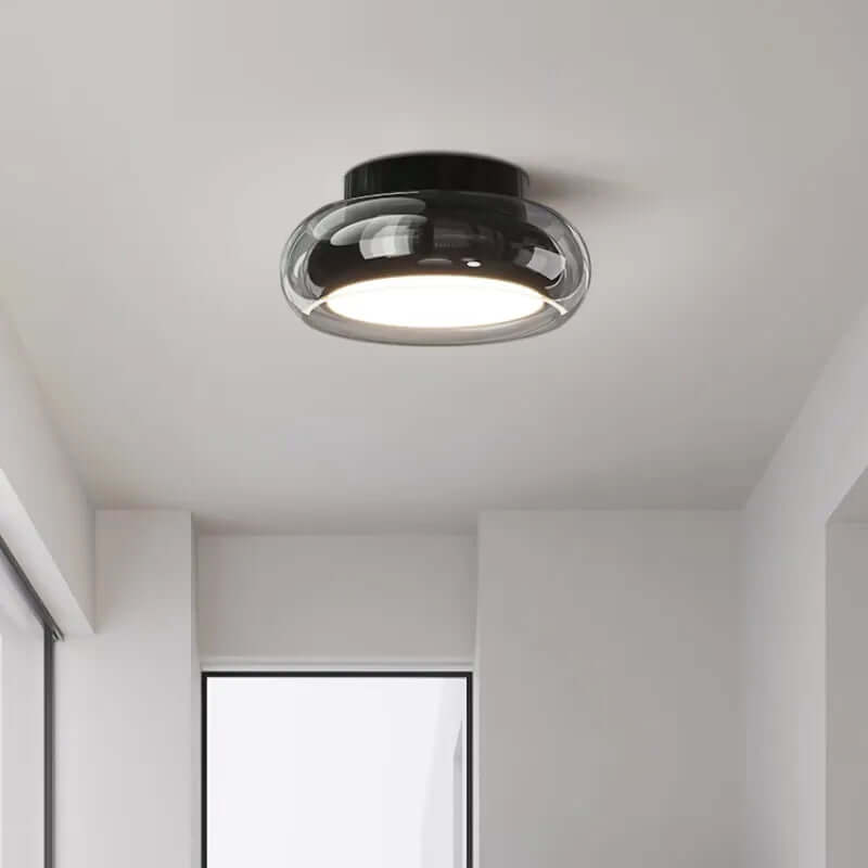 Lille Vintage Akryl LED Loftslampe