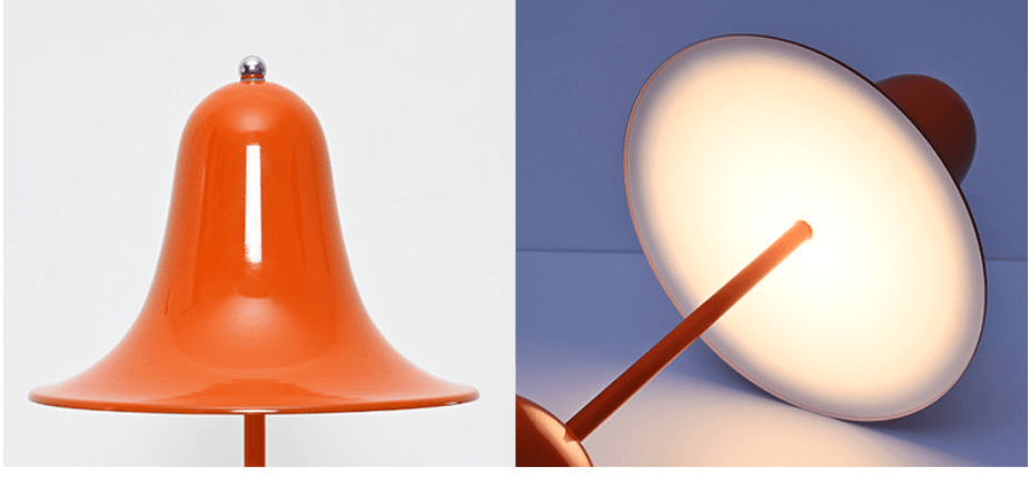 Trådløs bordlampe klassisk model