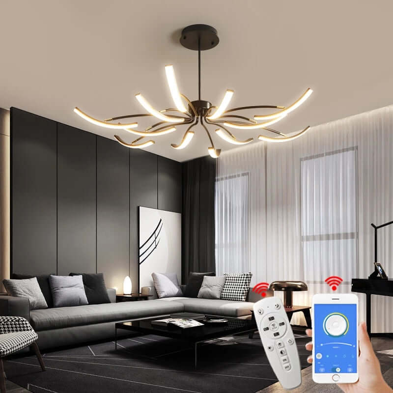 Moderne loftlampe hvid
