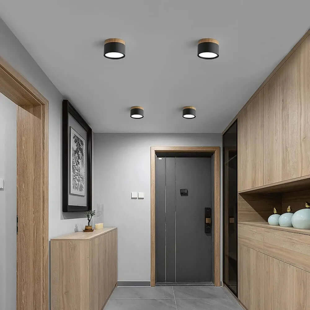 Moderne LED-loftslampe til gangen