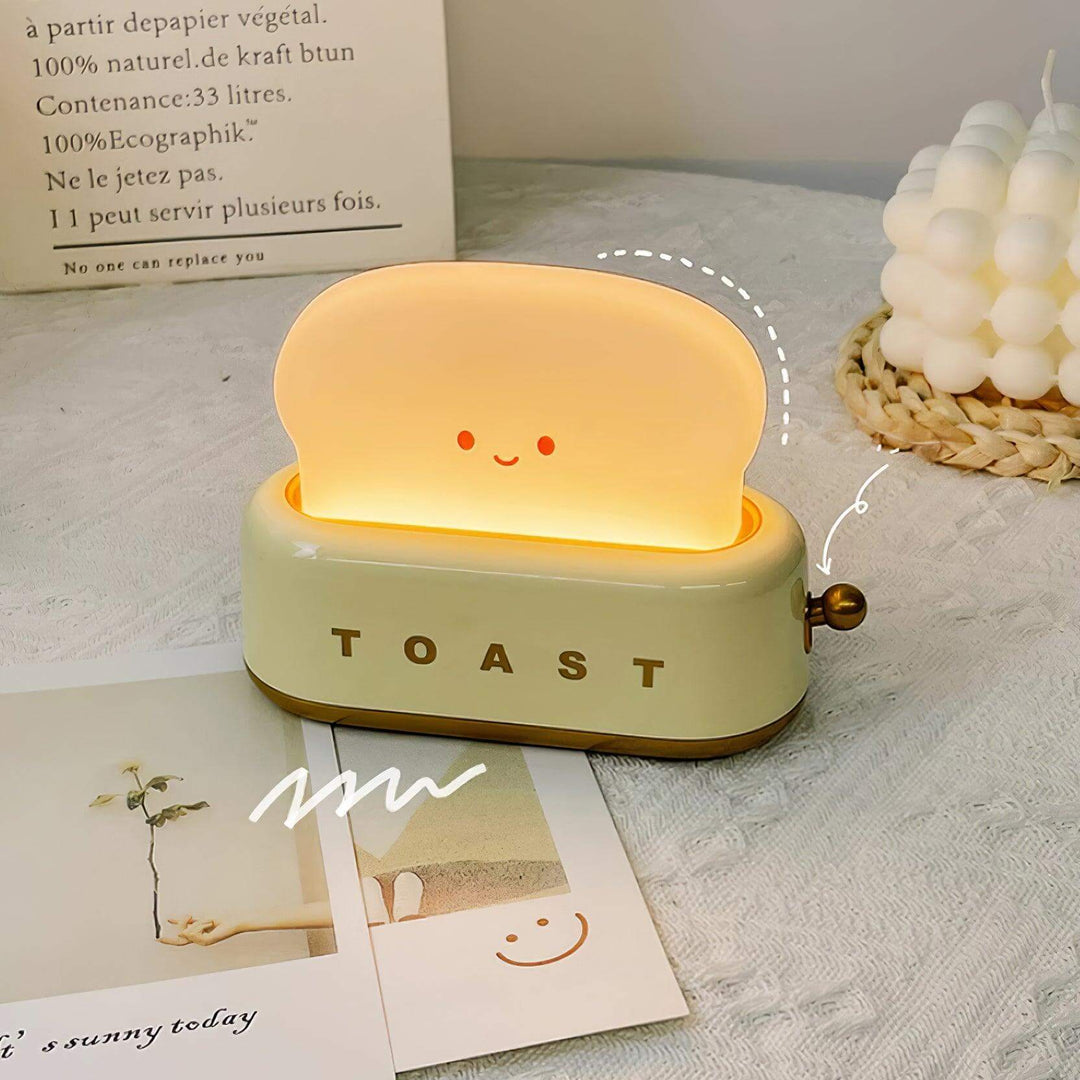 Lampe De Table Toaster Design (Pile Intégrée)