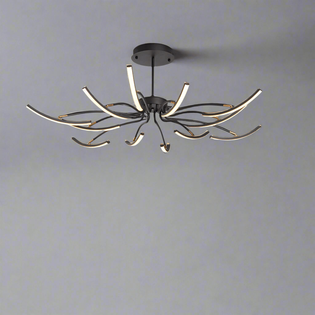 Moderne Loftlampe med LED-belysning