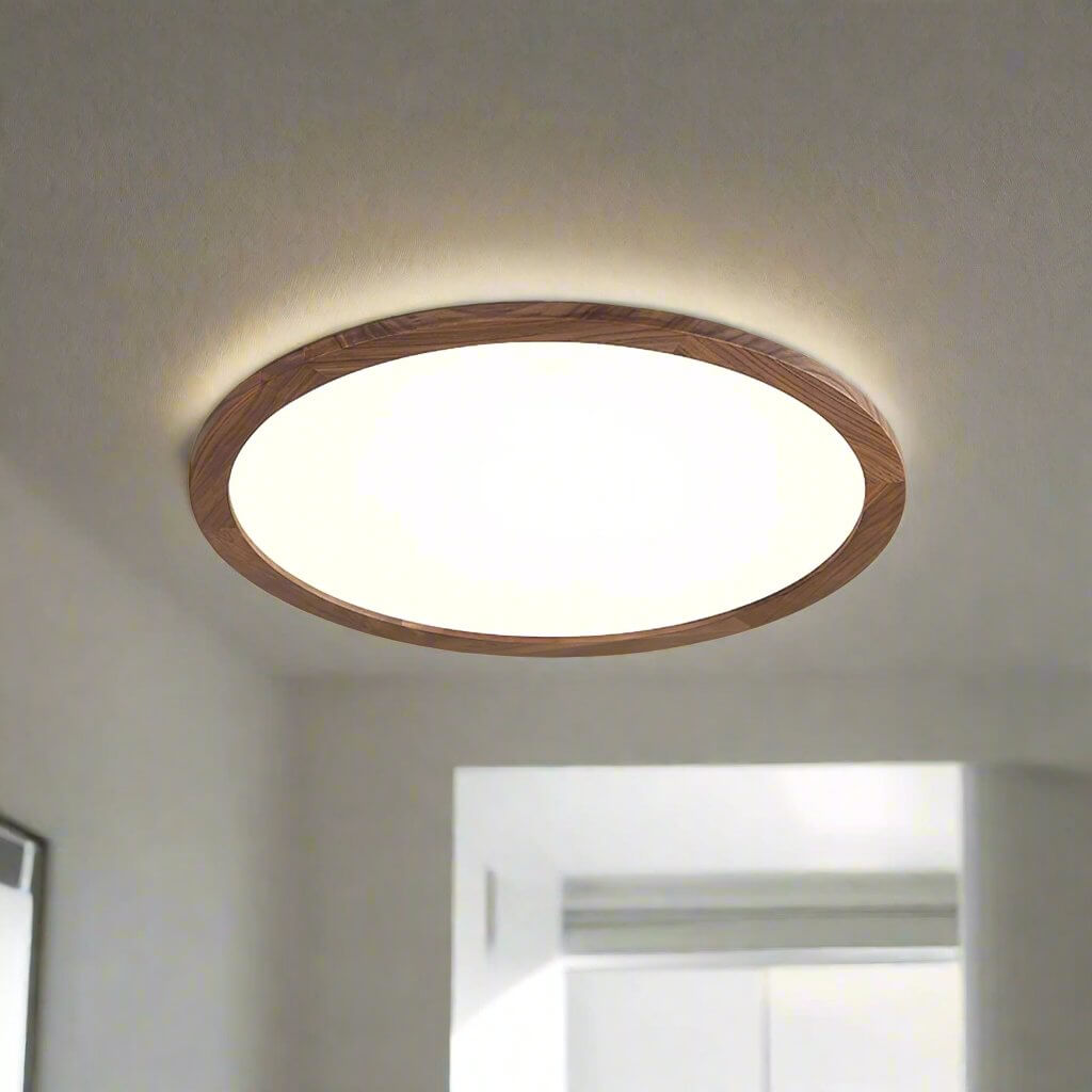 Tynd cirkulær loftlampe