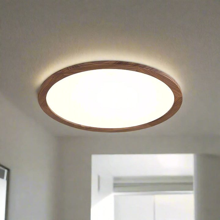 Tynd cirkulær loftlampe