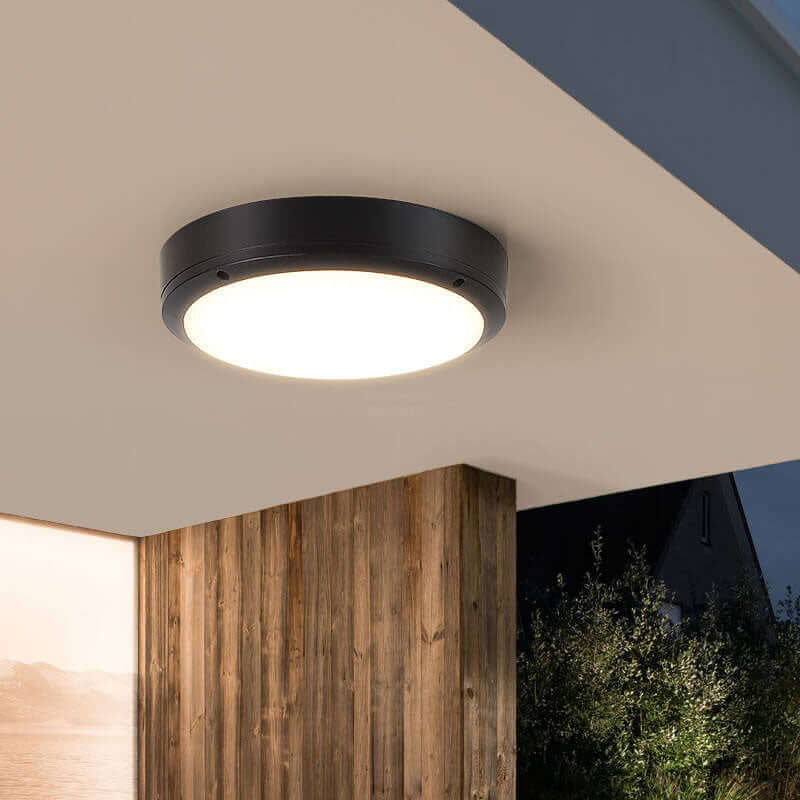 Udendørs LED-loftslampe, vandtæt aluminium