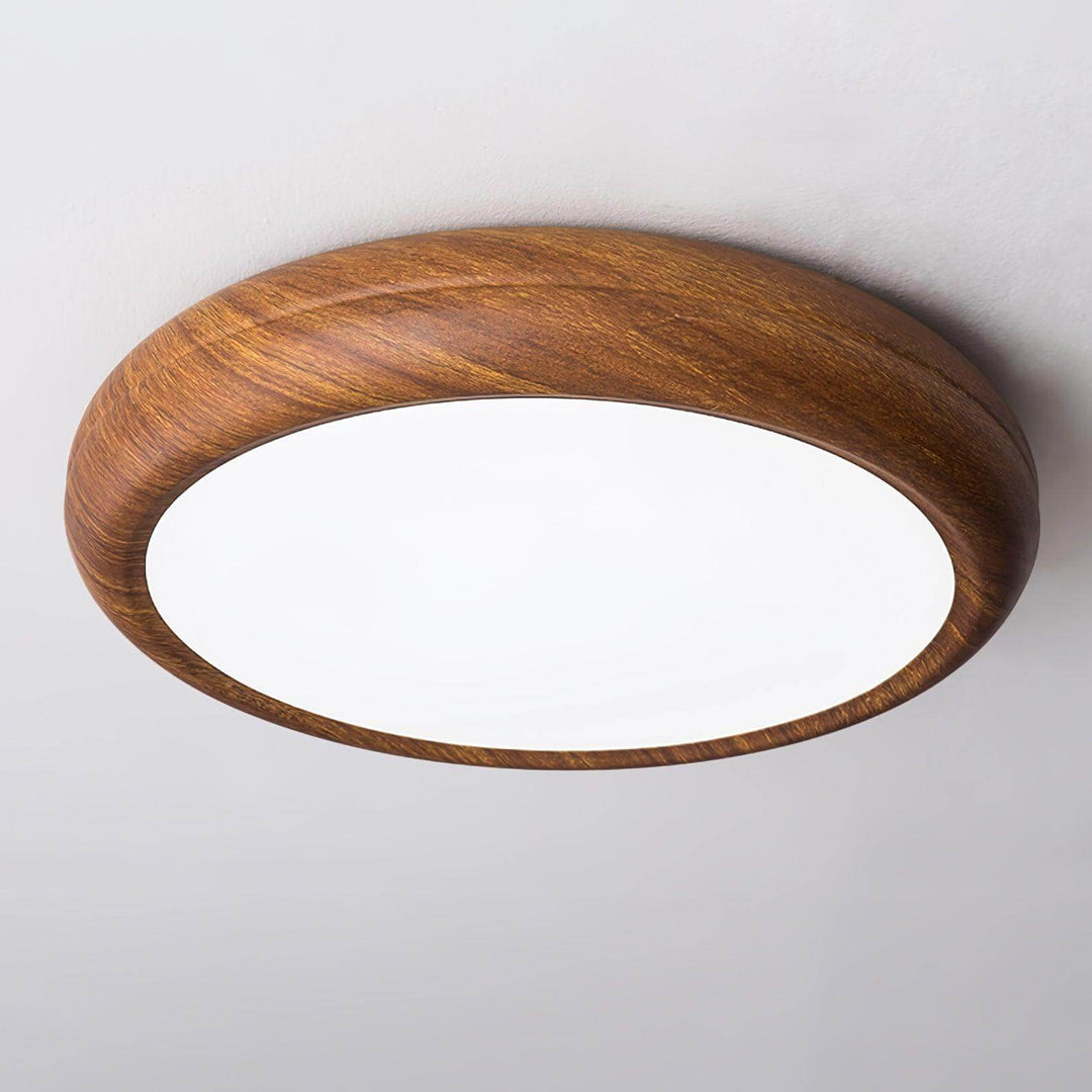 Moderne trækantet rundt loftslampe