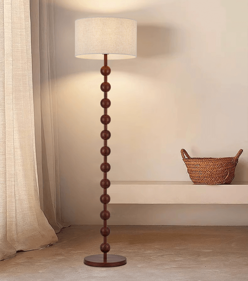 Japandi Gulvlampe Fod, Træ