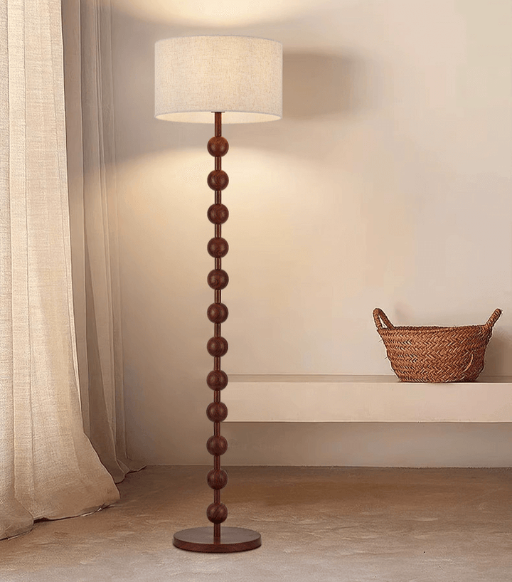 Japandi Gulvlampe Fod, Træ