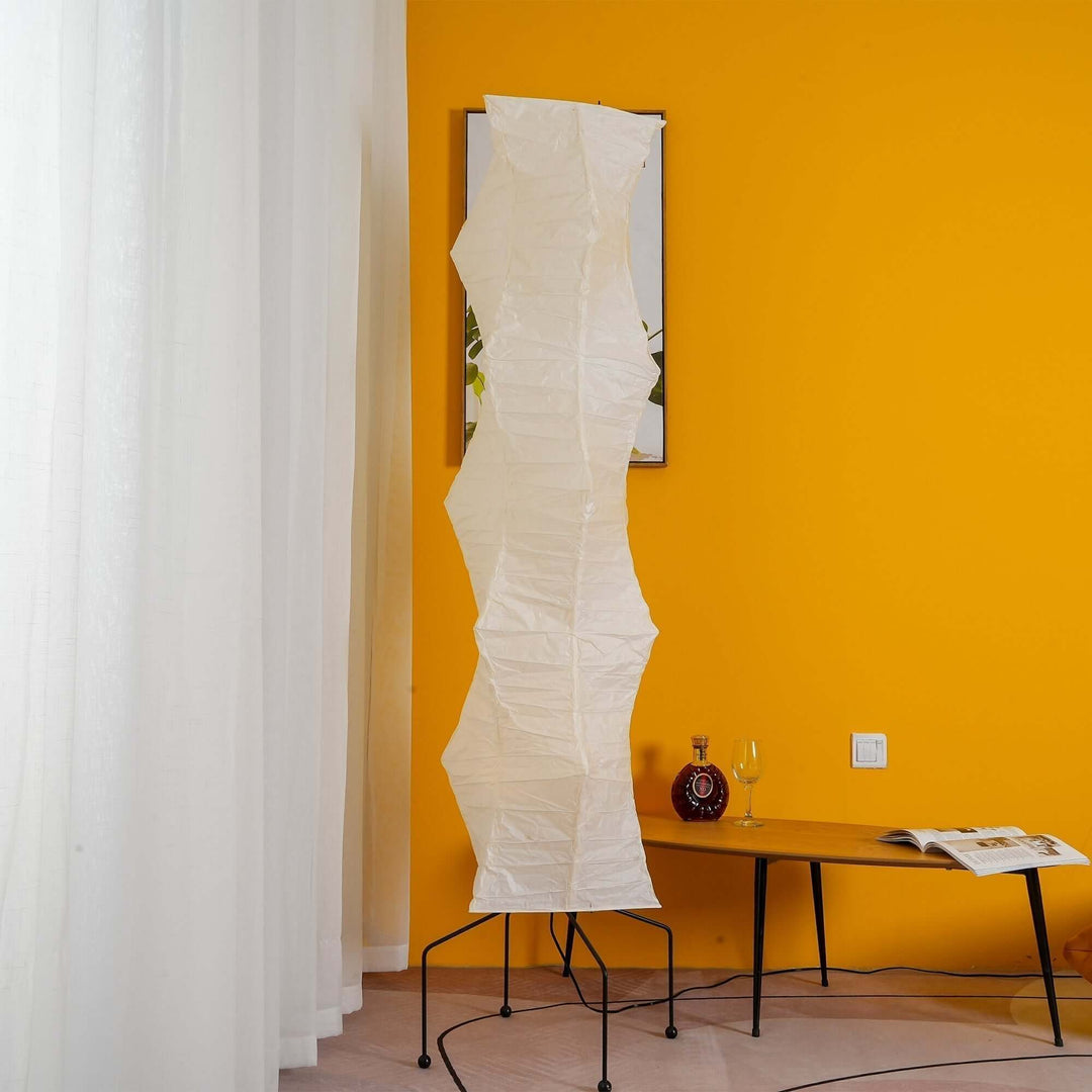 Lampadaire En Papier De Riz