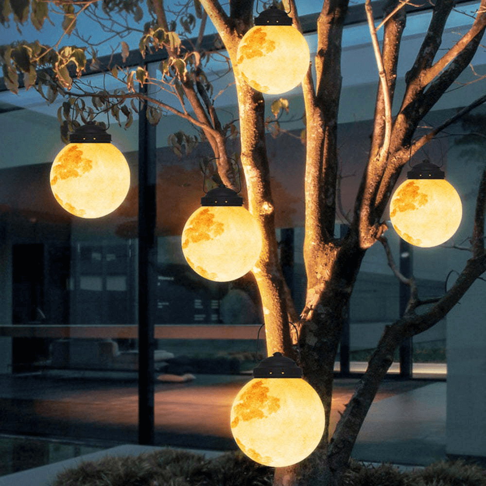 Moderne LED Udendørs Pendel - Metal og Resin