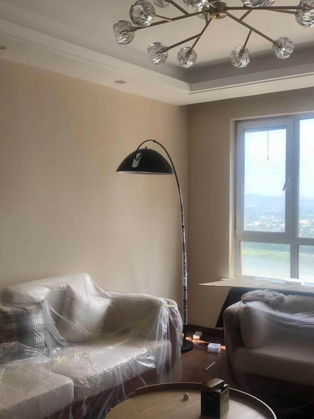 Lampadaire À Arc Verse