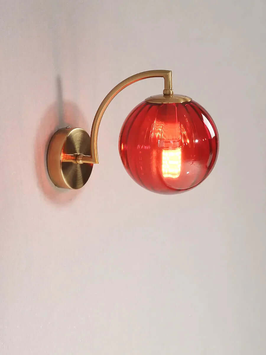 Elegant LED glasvæglampe – stilfuld indendørs belysning