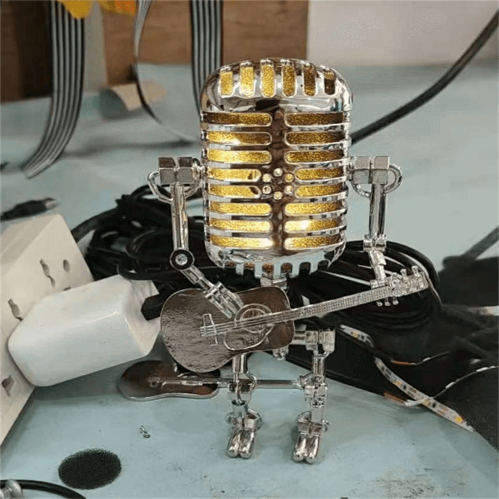 Guitar Lampe - Bordlampe med guitar-tema