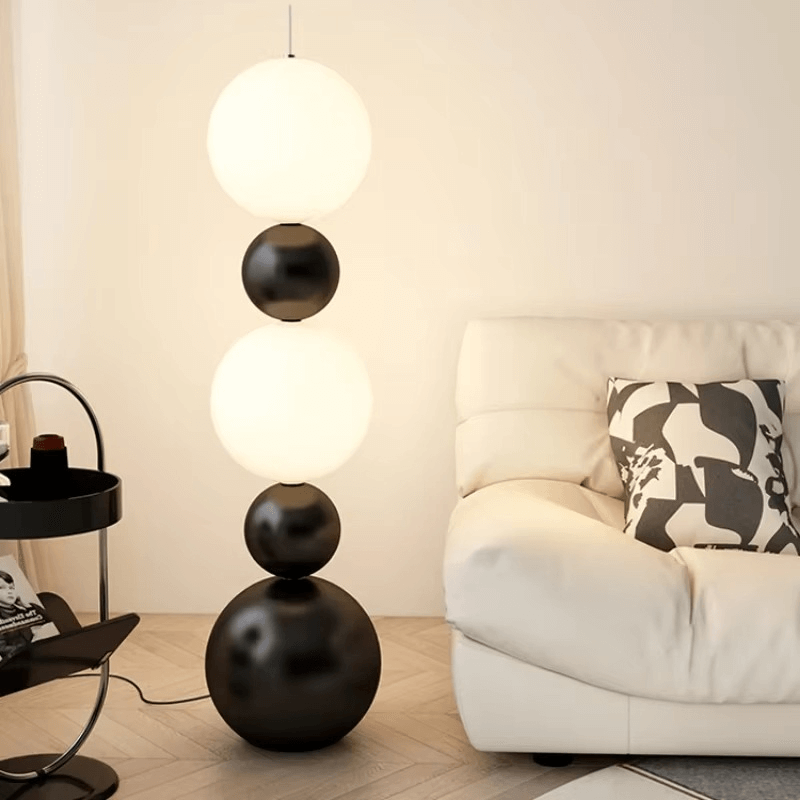 Moderne gulvlampe - Naturligt design