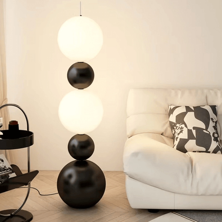 Moderne gulvlampe - Naturligt design