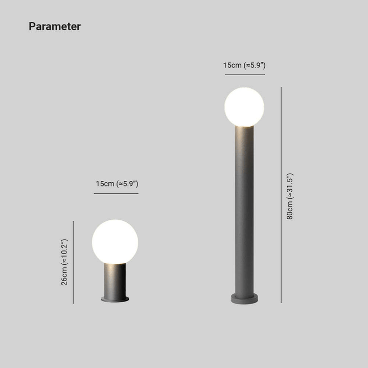 Moderne Udendørs LED-lampe til din have