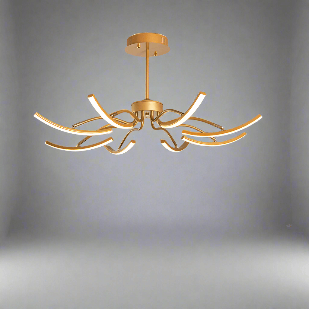 Moderne Loftlampe med LED-belysning