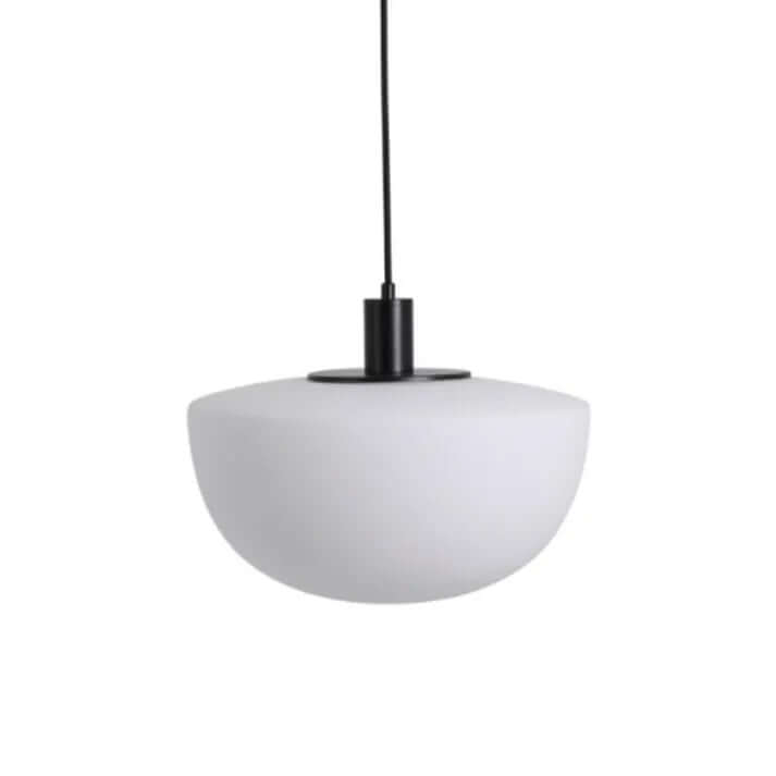 Moderne glas pendellampe