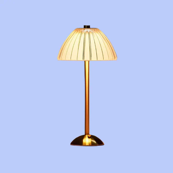 Trådløs Krystalmetal Bordlampe