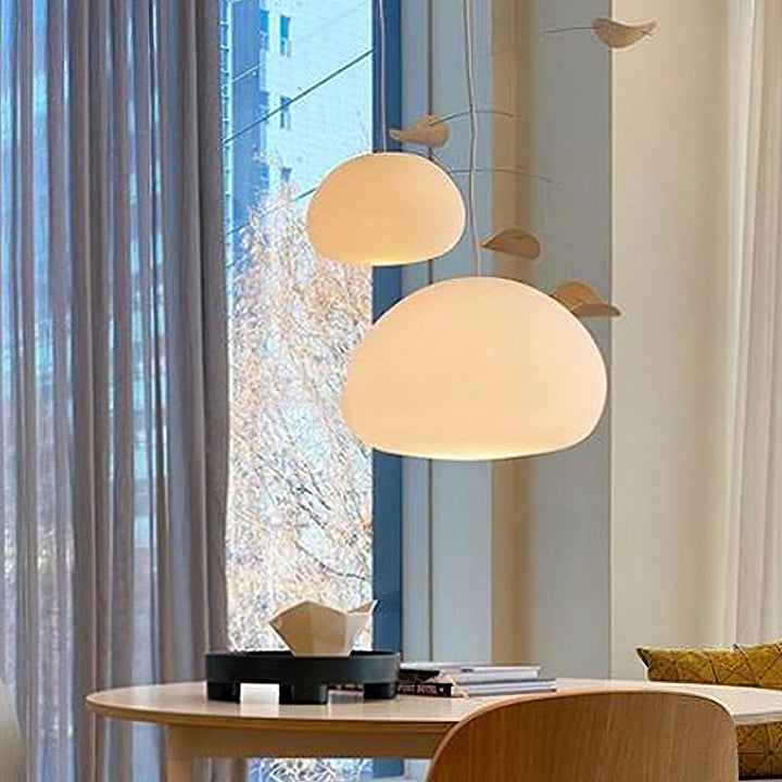 Moderne pendelampe – blødt lys