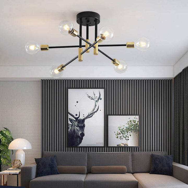 Moderne LED Loftlampe - Stilfuld og Energieffektiv