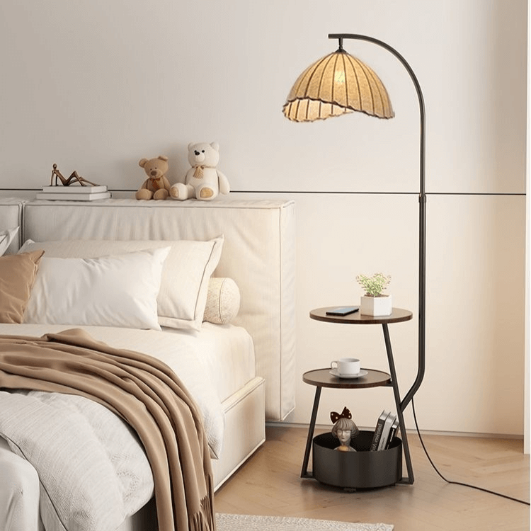 Moderne Japansk Sengebordslampe