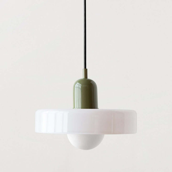 Farverig Glas Loftslampe - Bauhaus Stil