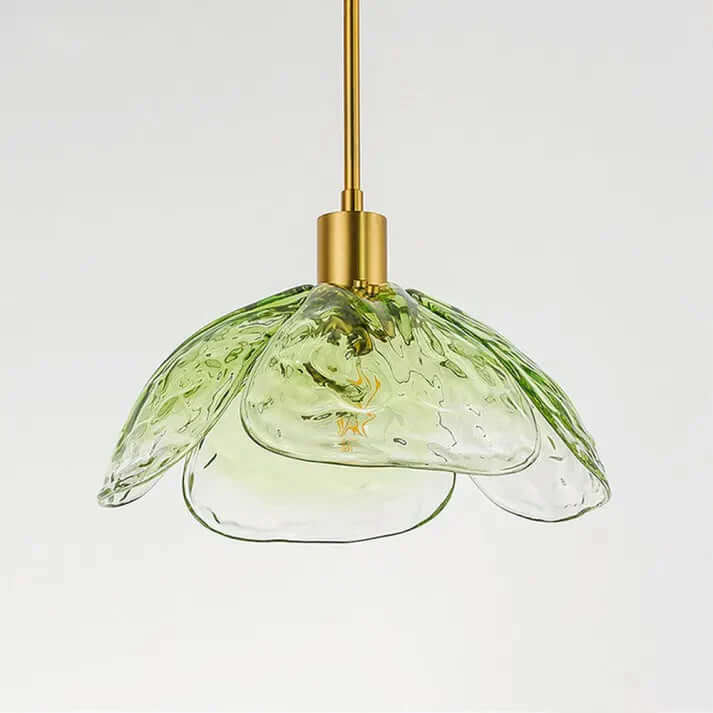 Kreativ Blomsterblad Nattbordslampe