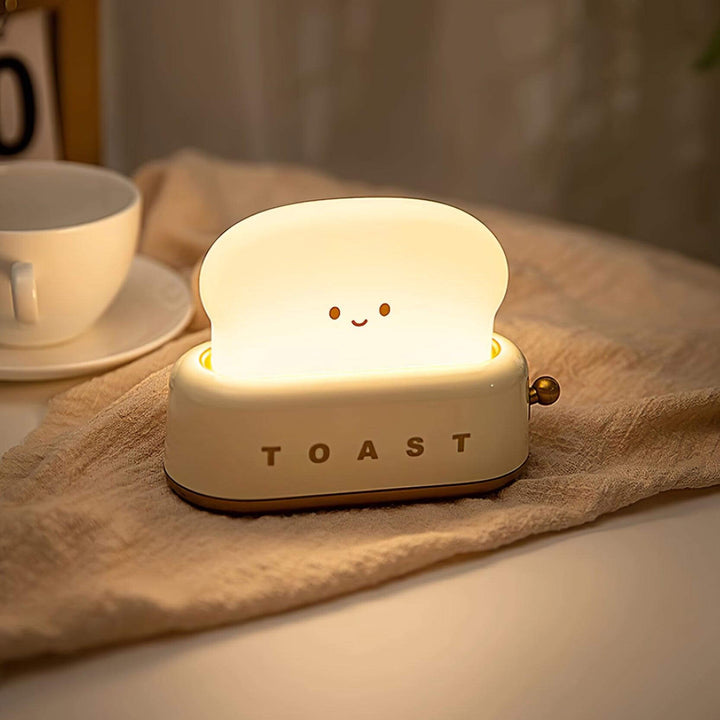 Bordlampe Toast-design (integreret batteri)