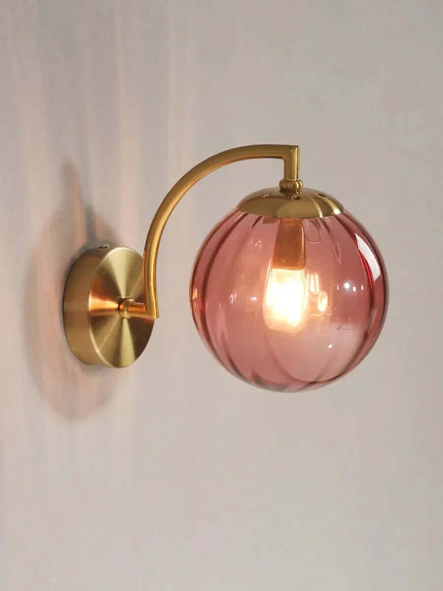 Elegant LED glasvæglampe – stilfuld indendørs belysning
