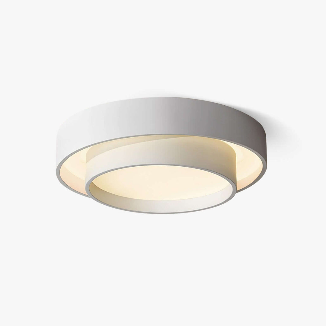 Moderne LED loftslampe med 40 cm diameter