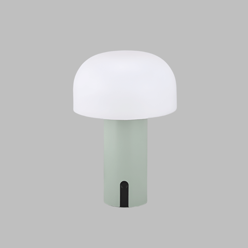 Moderne champignon bordlampe i europæisk design