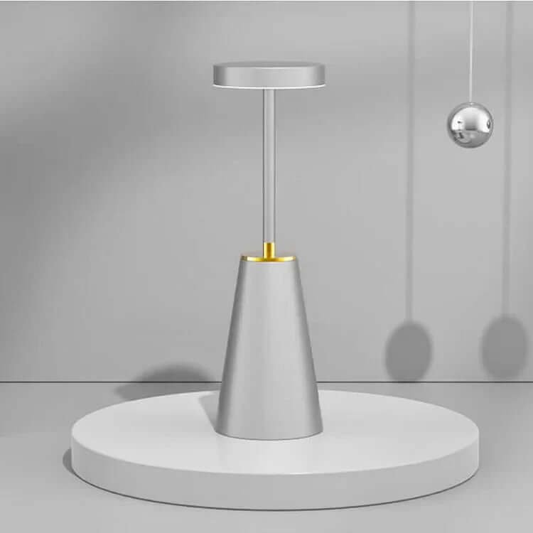 Moderne Trådløs Bordlampe i Hvid