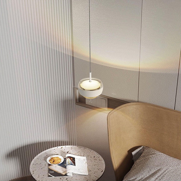 Halvcirkel LED loftlampe, moderne design