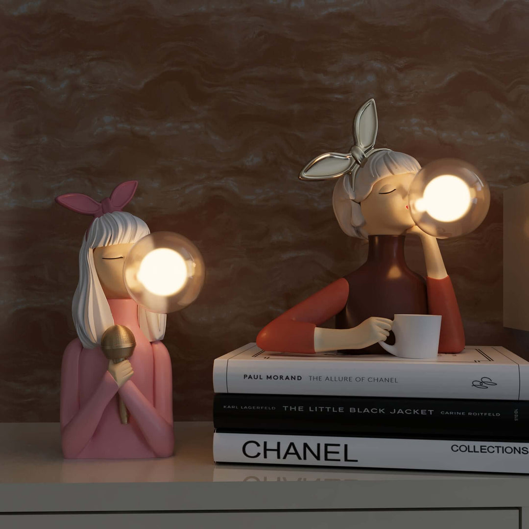 Håndlavet bordlampe fra Artisan Sisters