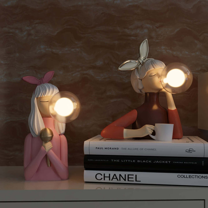 Håndlavet bordlampe fra Artisan Sisters