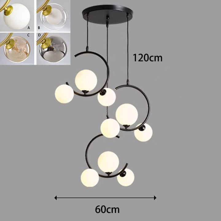 Moderne LED-pendellampe til indretning